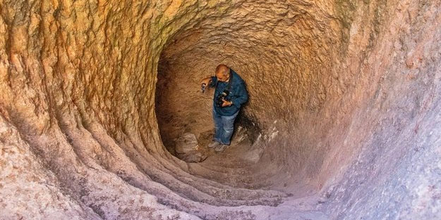 Ayn Dar Kalesi'nde gizli geçit bulundu