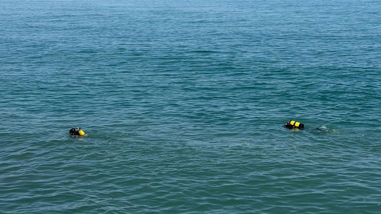 Aynı aileden 3 kişi akıntıya kapıldı! Alman turist can simidiyle yardıma koştu