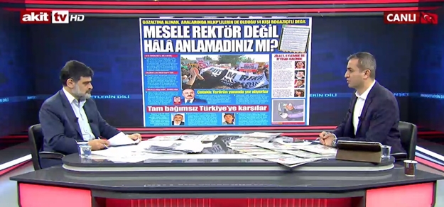 Aynı ekip aynı kafa! Dün başörtülüye bugün rektöre