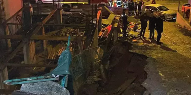 Aynı mahallede ikinci kez çökme olayı