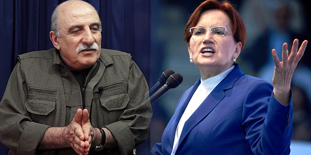 Aynı yerde buluştular! Meral Akşener PKK elebaşı ile pişti oldu