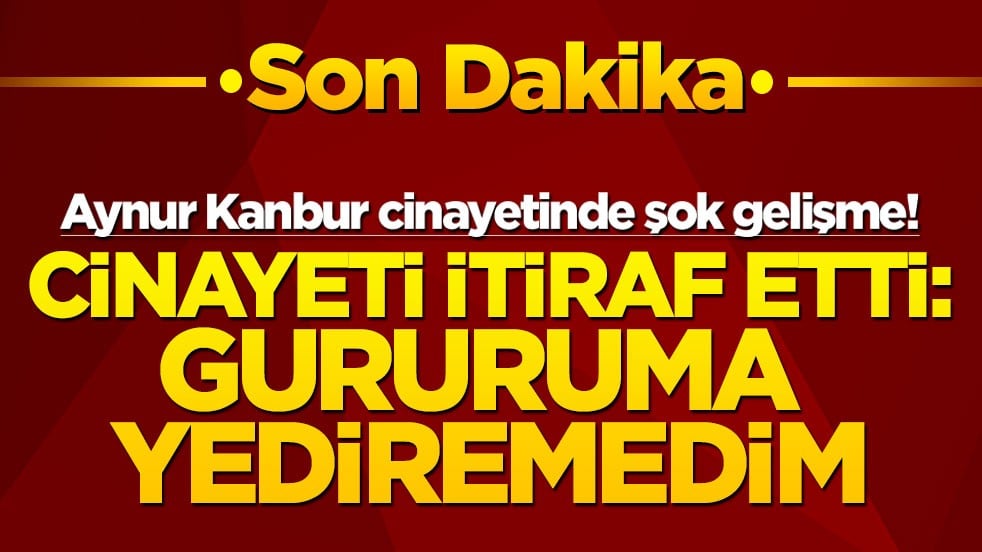 Aynur Kanbur cinayetinde şok gelişme! Cinayeti iti