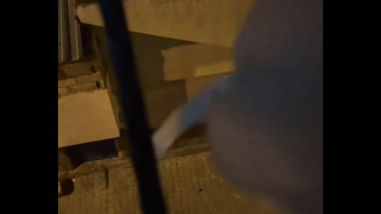 Ayranla ceza! Adam garajının önüne park edilen araca böyle intikam aldı!