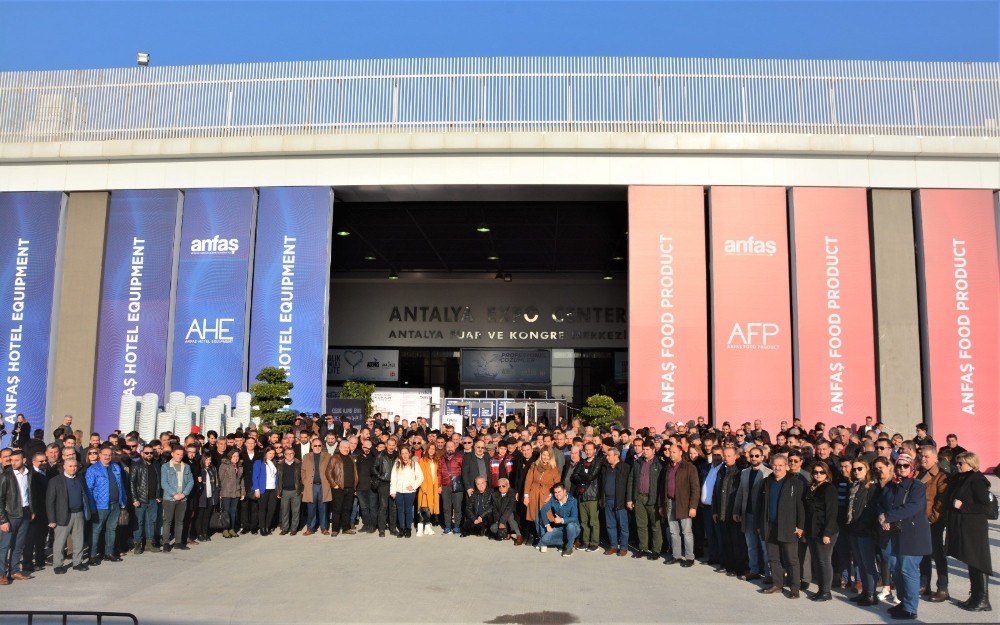 AYTO’nun 436 üyesi Gıda ve İçecek Fuarı’nı ziyaret etti 
