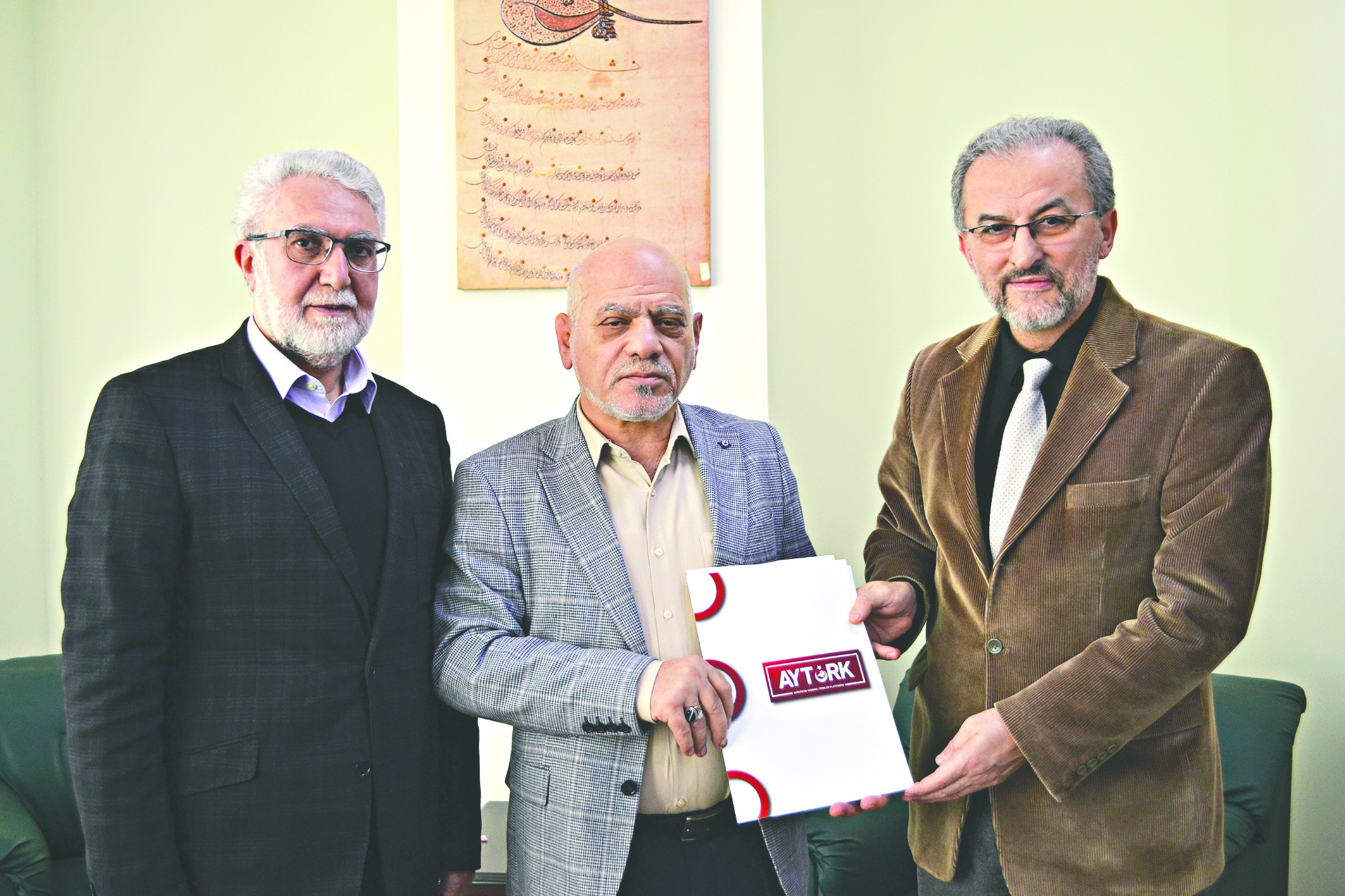 AYTÜRK platformundan Akit’e ziyaret