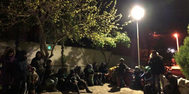 Ayvacık'ta 143 kaçak yakalandı, 5 organizatör tutuklandı
