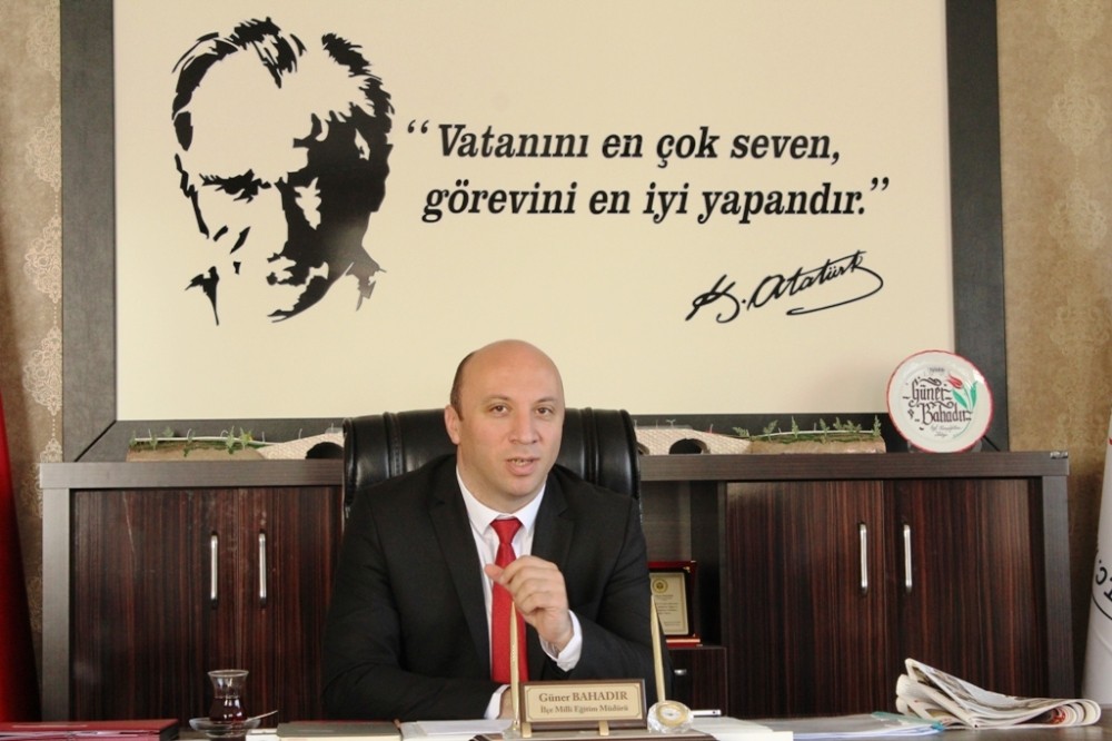 Ayvalık İlçe Milli Eğitim Müdürü Bahadır’dan müjdeli haber 