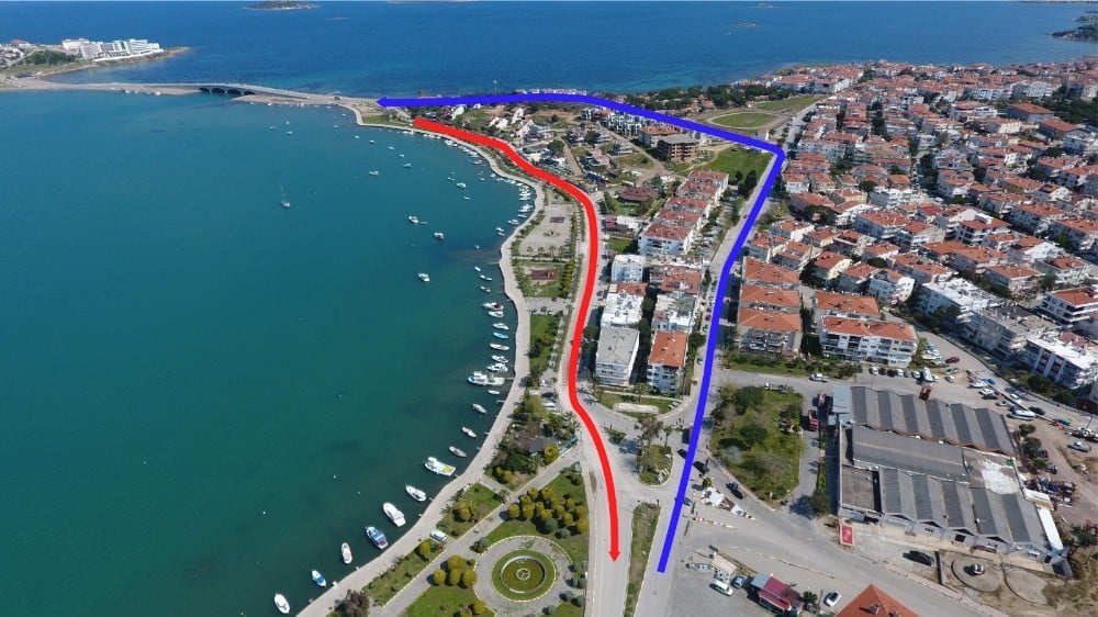 Ayvalık’ta araç trafiği akışına yeni vizyon 