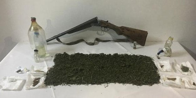 Ayvalık'ta son bir ayda 1184 gram esrar ele geçirildi