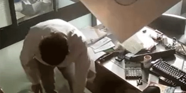 Az daha son işi oluyordu! Temizlik işçisi ölümden döndü!