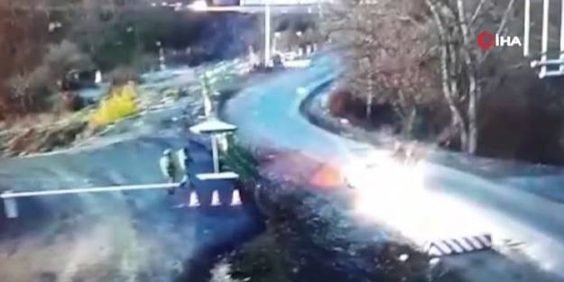 Azerbaycan askerine saldırı anı kameraya yansıdı!