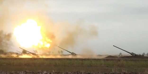 Azerbaycan bombaladı! Ermeniler mevzileri bırakıp kaçtı