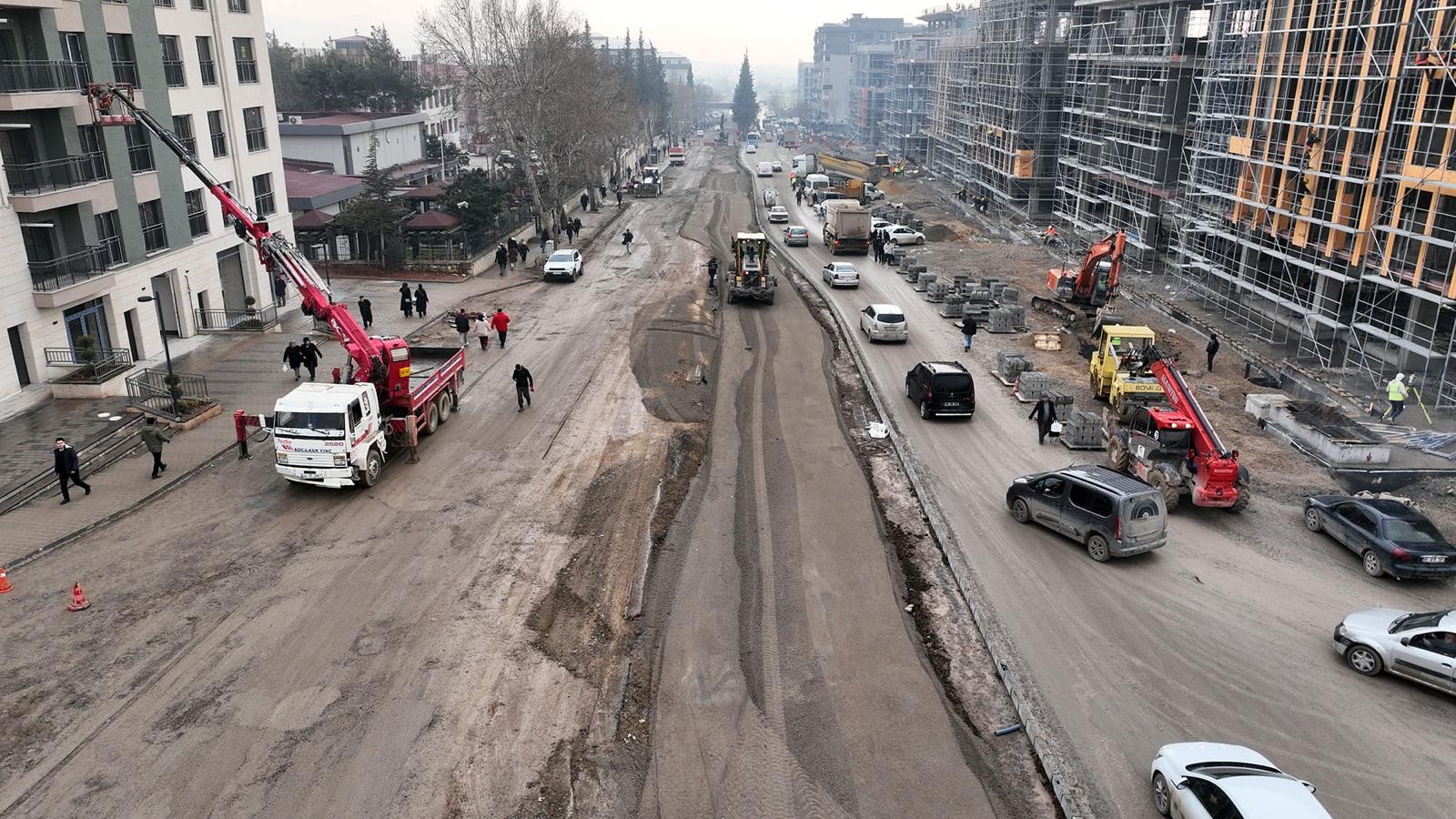 Azerbaycan Bulvarı’nda Altyapının Ardından Asfalt Hazırlığı
