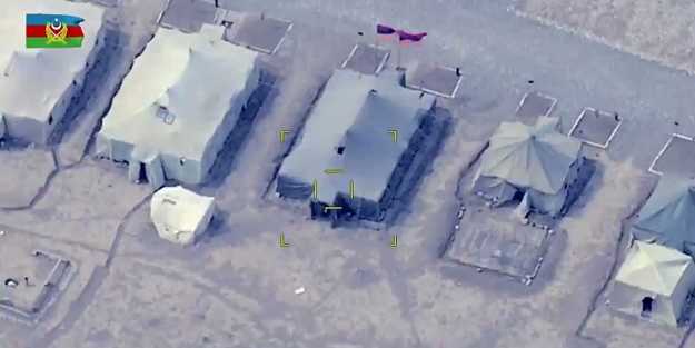 Azerbaycan, Ermenistan'ın karargahını havaya uçurdu!