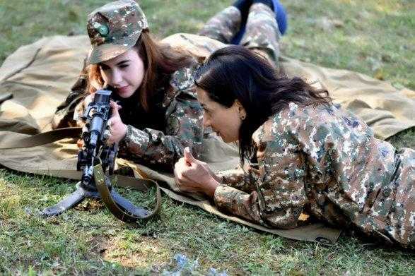 Azerbaycan halkı hedefte! Ermeni kadınlar sivillere saldıracak