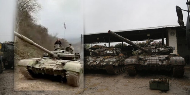 Azerbaycan Ordusu 80 Ermeni tankını ele geçirdi