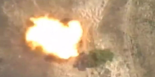 Azerbaycan ordusu Ermeni güçlerine darbe indirmeye devam ediyor