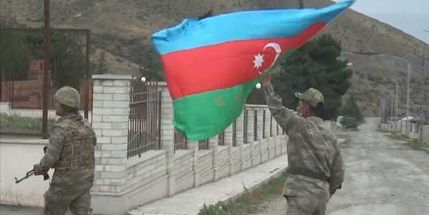 Azerbaycan vura vura ilerliyor! İşte Karabağ'da son durum haritası