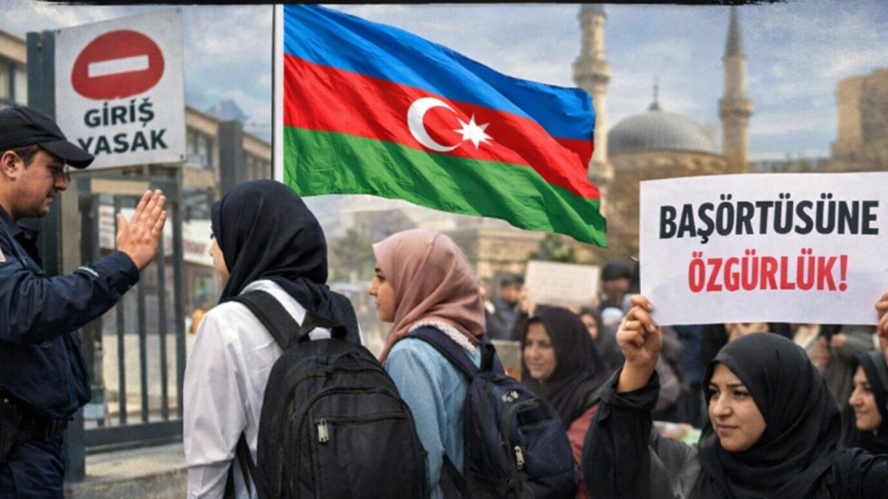 Azerbaycan’da Başörtüsü Yasağı!