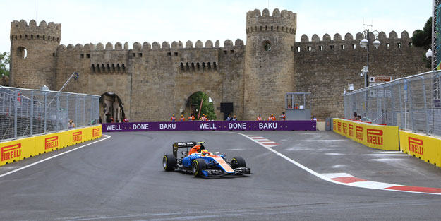 Azerbaycan'da F1 heyecanı