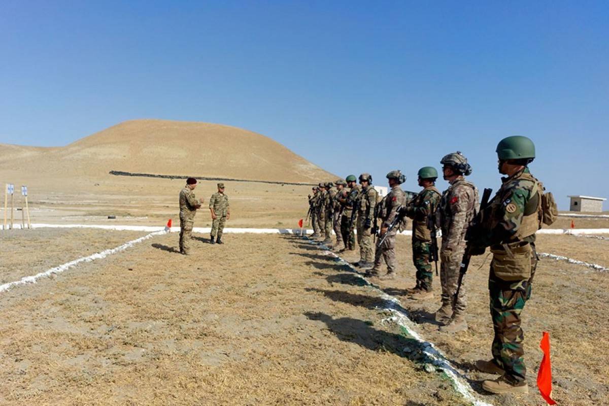 Azerbaycan'da 'Üç Kardeş 2021' tatbikatı devam ediyor