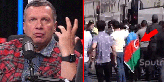 Azerbaycan’daki görüntüyü Ermenistan diye yutturacaklardı! Sunucu çıldırdı