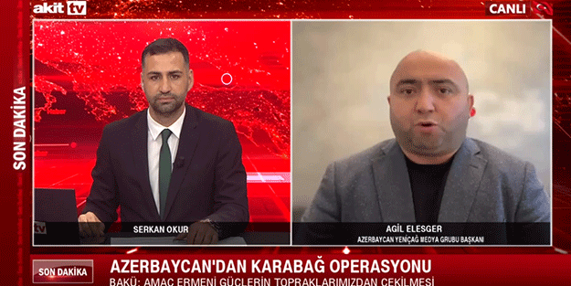 Azerbaycan'dan askeri operasyon! Karabağ'daki gelişmeleri aktarıyor