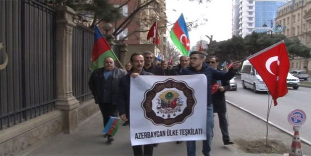 Azerbaycan'dan Türkiye'ye Zeytin Dalı desteği
