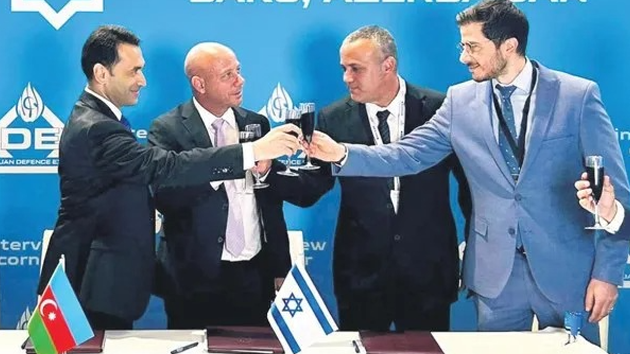 Azerbaycan'ın İsrail'le gizli anlaşması ortaya çıktı! Şerefine(!) gardaş