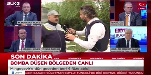 Canlı yayındakileri ağlatan sözler