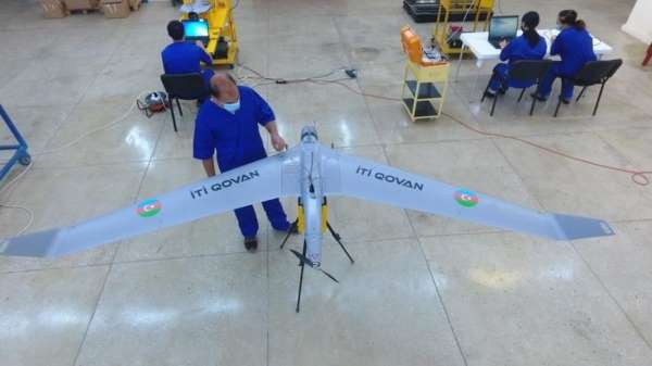 Azerilerden İti Kovan kamikaze İHA’sı