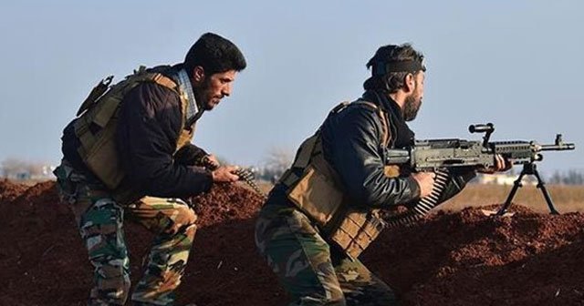 Azez'de 25 DAEŞ militanını öldürdü