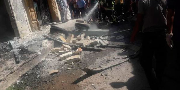 Azez'de bomba yüklü motosikletle saldırı: 11 yaralı