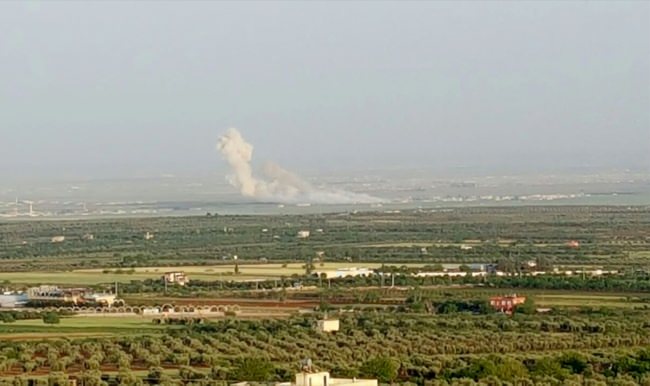 Azez'de DAEŞ ile ÖSO arasındaki çatışmalar devam ediyor