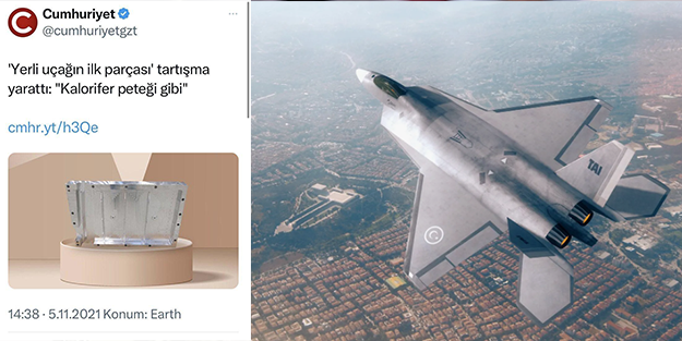 Azgın azınlık çamura saplandı! Milli Muharip Uçak Kaan havalandı, Cumhuriyet rezil oldu