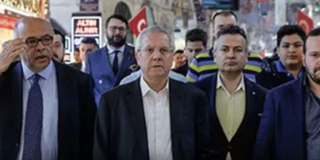 Aziz Yıldırım Kapalıçarşı'yı karıştırdı