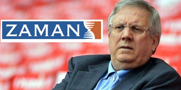 Aziz Yıldırım, Zaman gazetesini işaret etti