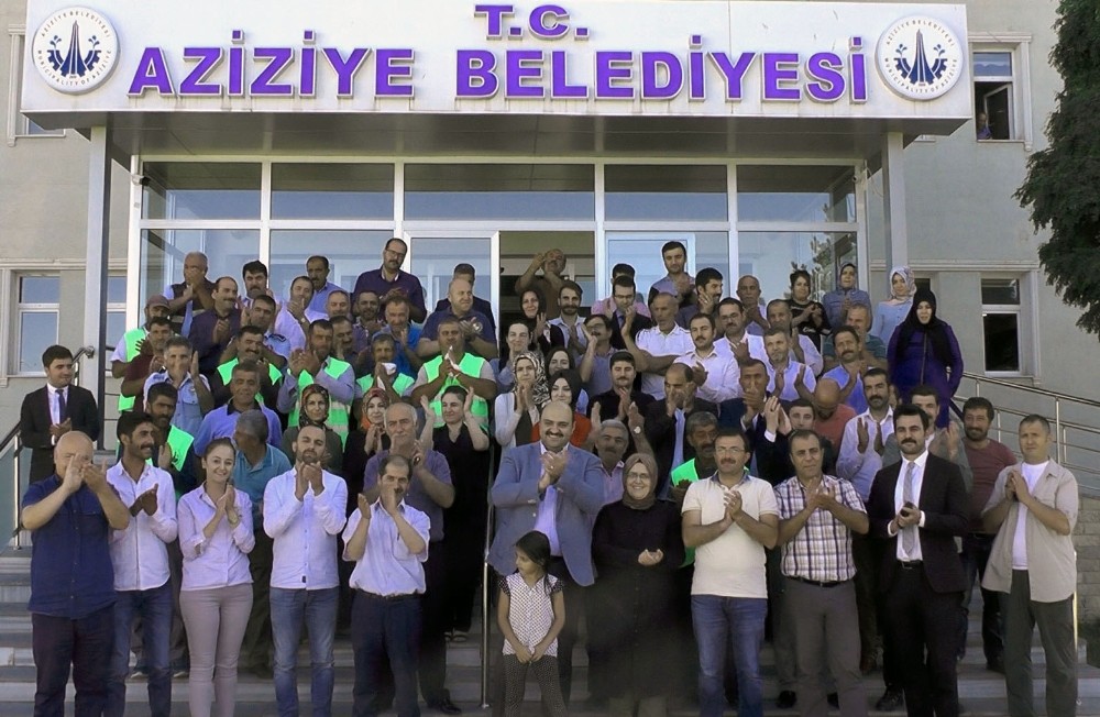 Aziziye’den hep destek tam destek 