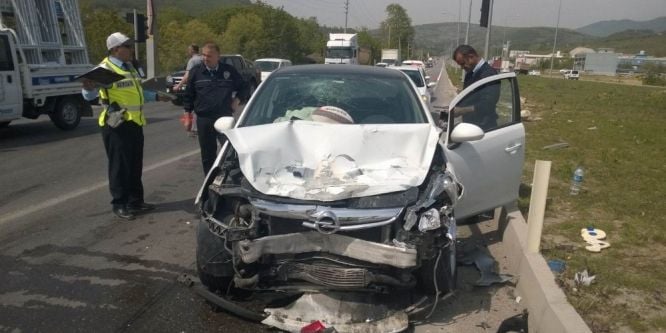 Samsun’da trafik kazası: 3 yaralı