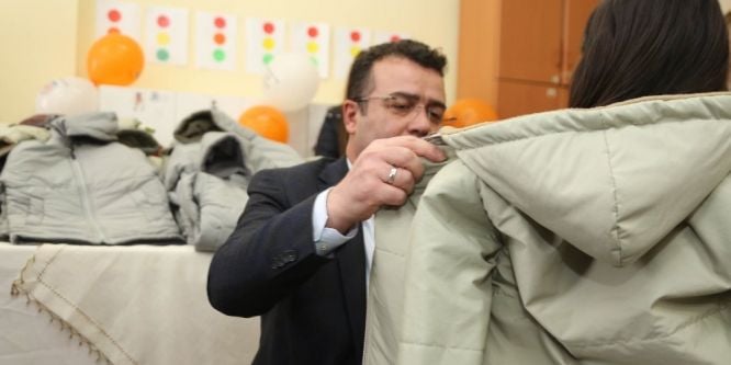 Minik yürekleri ısıttı