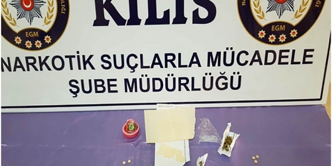 Kilis’te uyuşturucu operasyonu