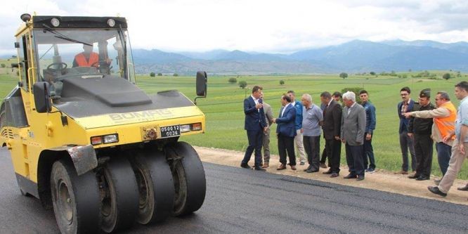 Sıcak asfalta Uluköy’den başladılar
