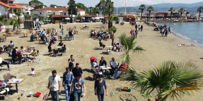 Oyunu kullanan sahile koştu