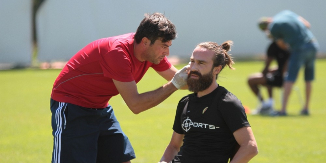 Eskişehirsporlu oyuncular laktat testinden geçti