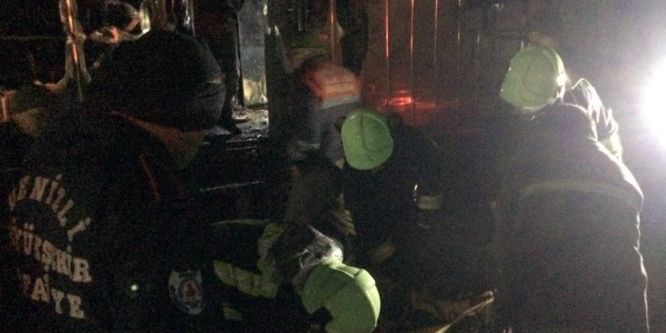 Aydınlı işçi yanarak hayatını kaybetti