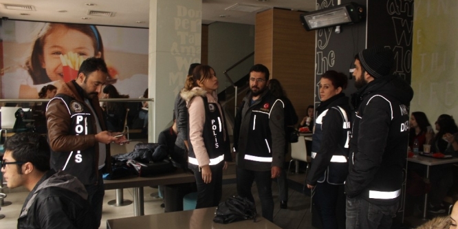 Kafelere polis denetimi