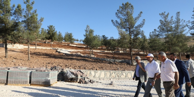 Büyükşehirden Eyyübiye’ye yeni mesire alanı
