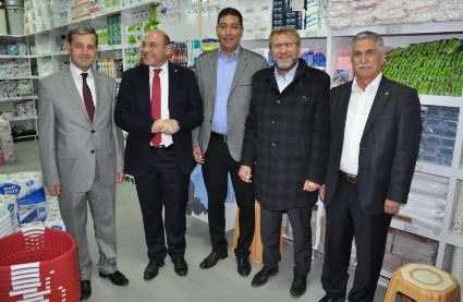 Ahmet Tan esnafları bilgilendirdi