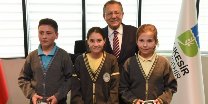 Başkanlık makamı çocukların oldu