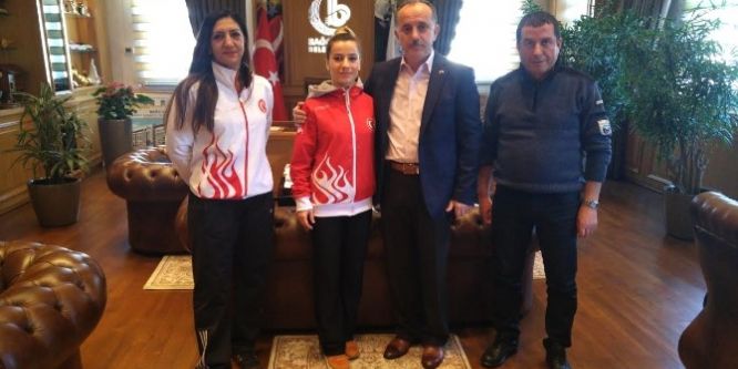 Altın madalya için söz verdi